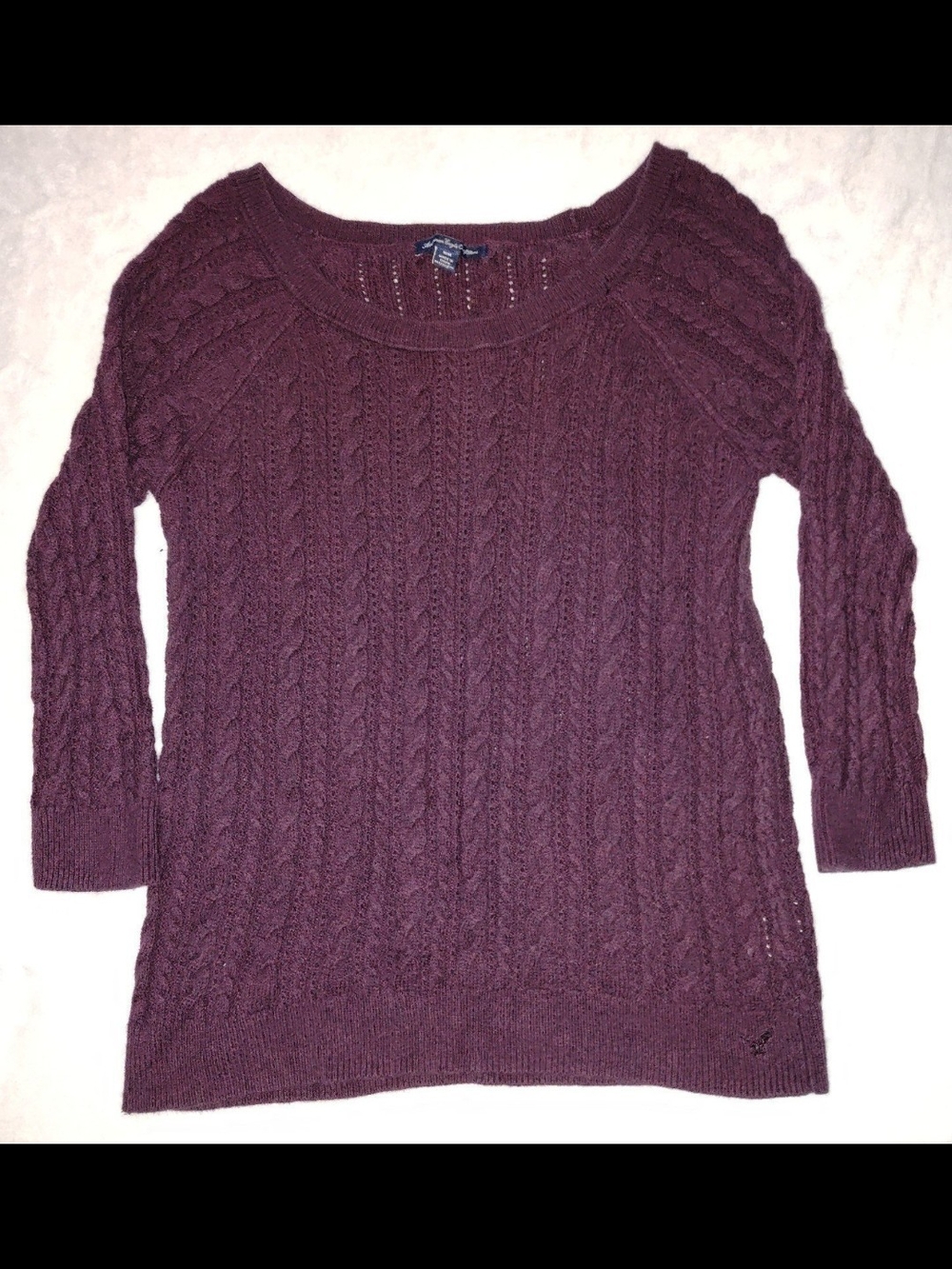 American Eagle Purple Sweater